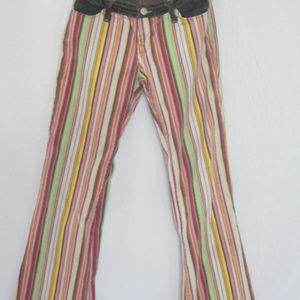 Vintage Striped Jeans